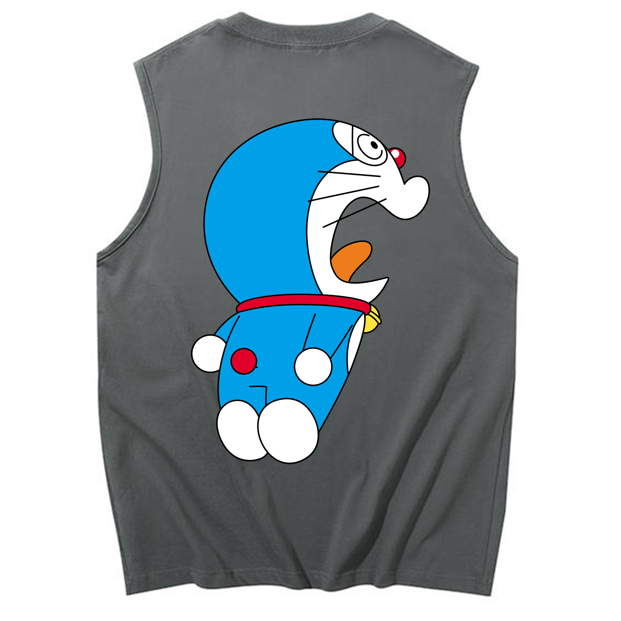 （画像用） ドラえもん Doraemon コットン100％タンクトップ（背面プリント）
